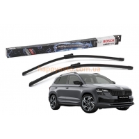 Комплект дворников на Skoda Karoq (NU7) 2017-2025 — Bosch AeroTwin